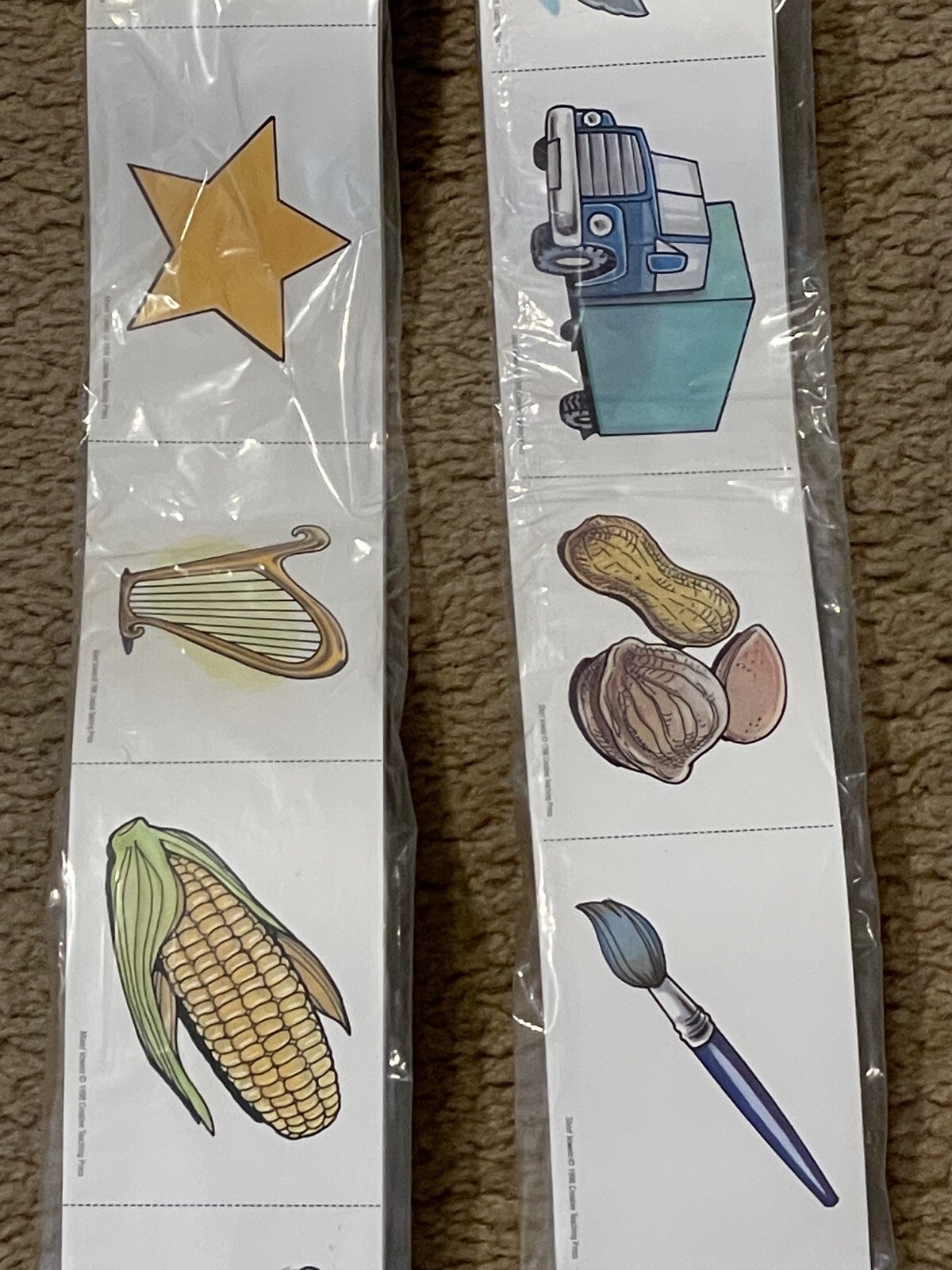 New Learn to Read Phonics Cards Pocket Chart Mixed & Short Vowels Class Border