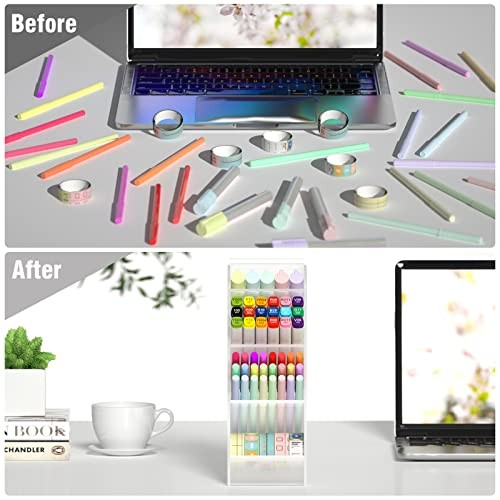Clear Pen Holder – Desk Organizer – Clear – 1 Pack
