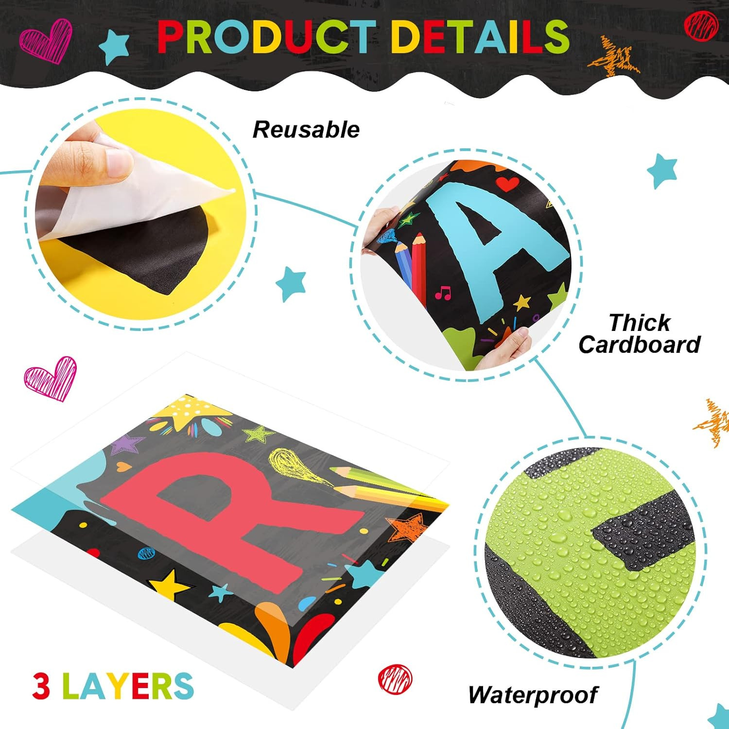 Reading Classroom Decorations Reading Poster for Classroom 13.7 X 10.6 Inches Bu