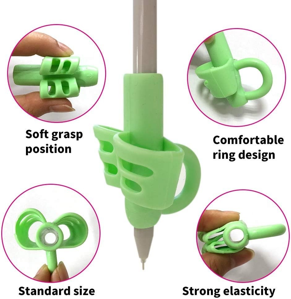 Pencil Grips/Holder for Kids Handwriting, Toddlers/Preschool 2-4 learning to…