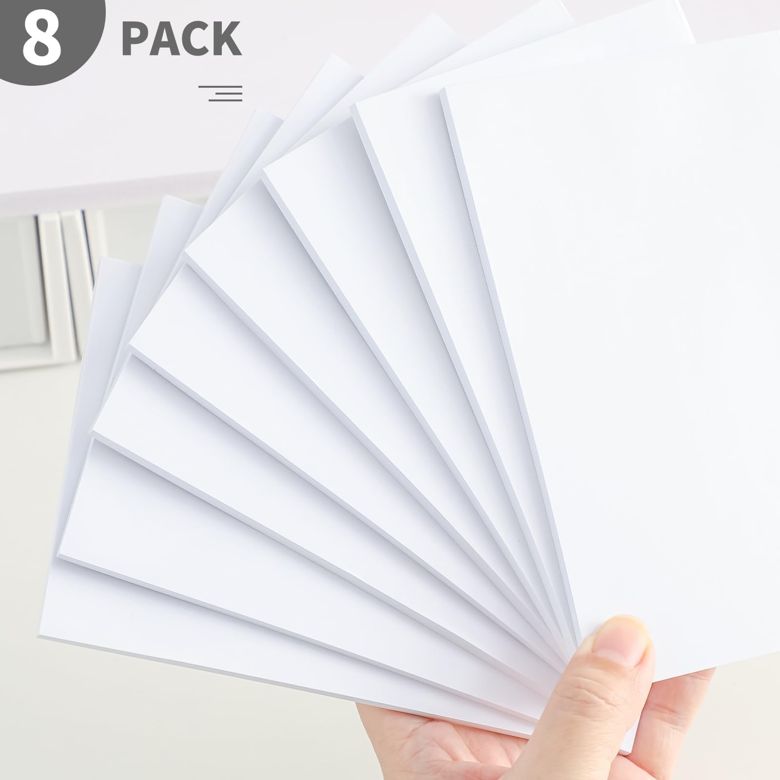 QiCheng Note Pads Memo Pads Small Notepad 50 Sheets 4X6 note pad Scratch Pads…