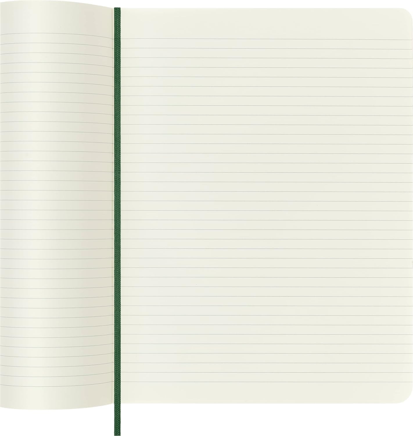 Moleskine Classic Notebook Soft Cover Xl 7.5 X 9.5 Ruled/Lined Myrtle Green 192
