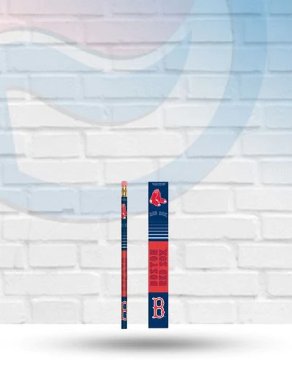 Boston Red Sox MLB Baseball #2 Lead Pencils- 6 Pack School Home Office