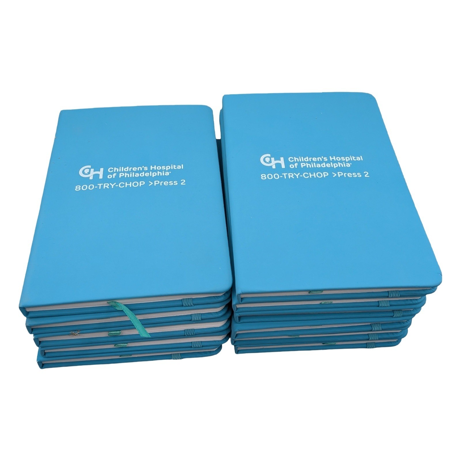 Lot of 10x Children’s Hospital of Philadelphia Blue Lined Hardcover Journal 5×7