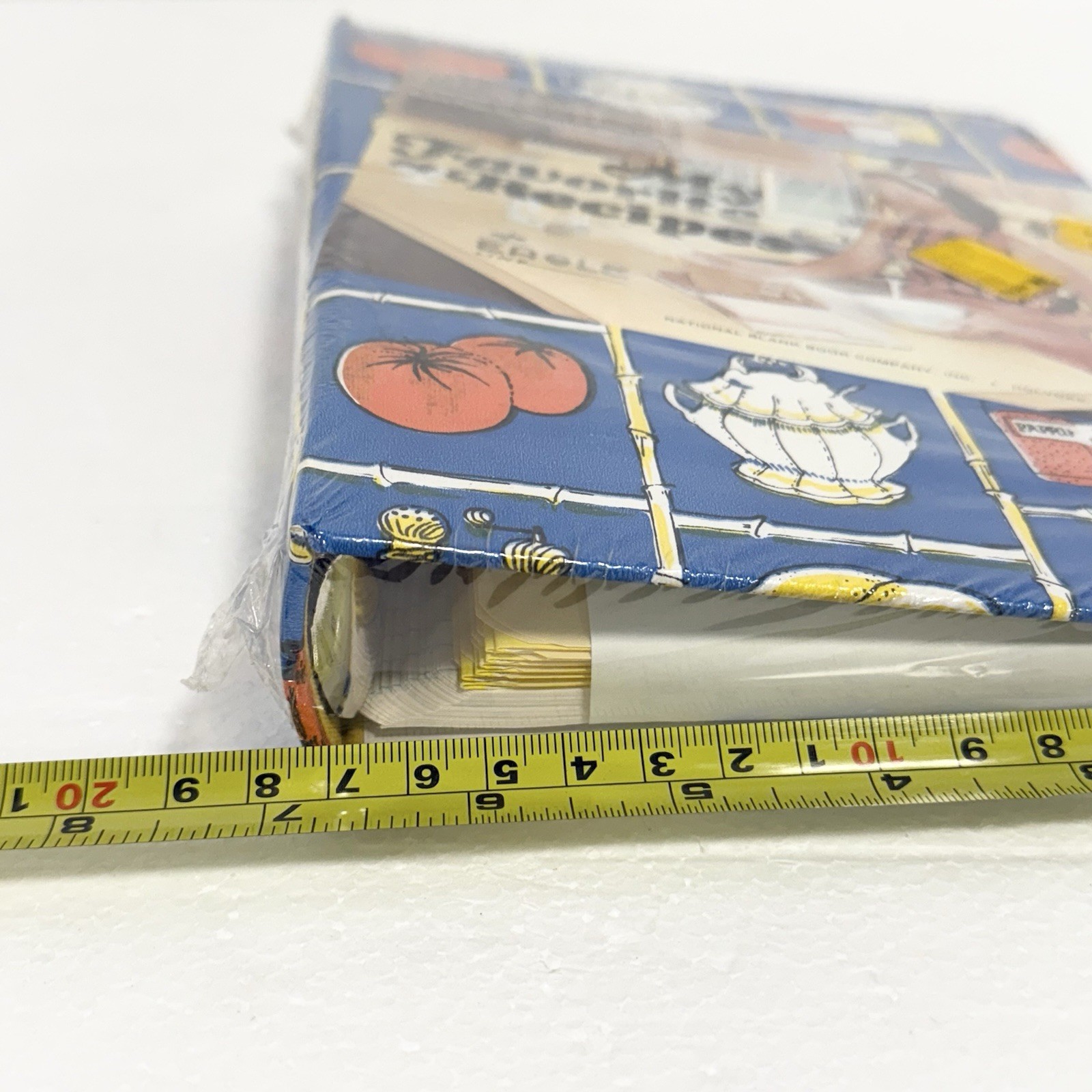Vintage My Favorite Recipes Binder Eagle National Blank Book Retro MCM Kitchen
