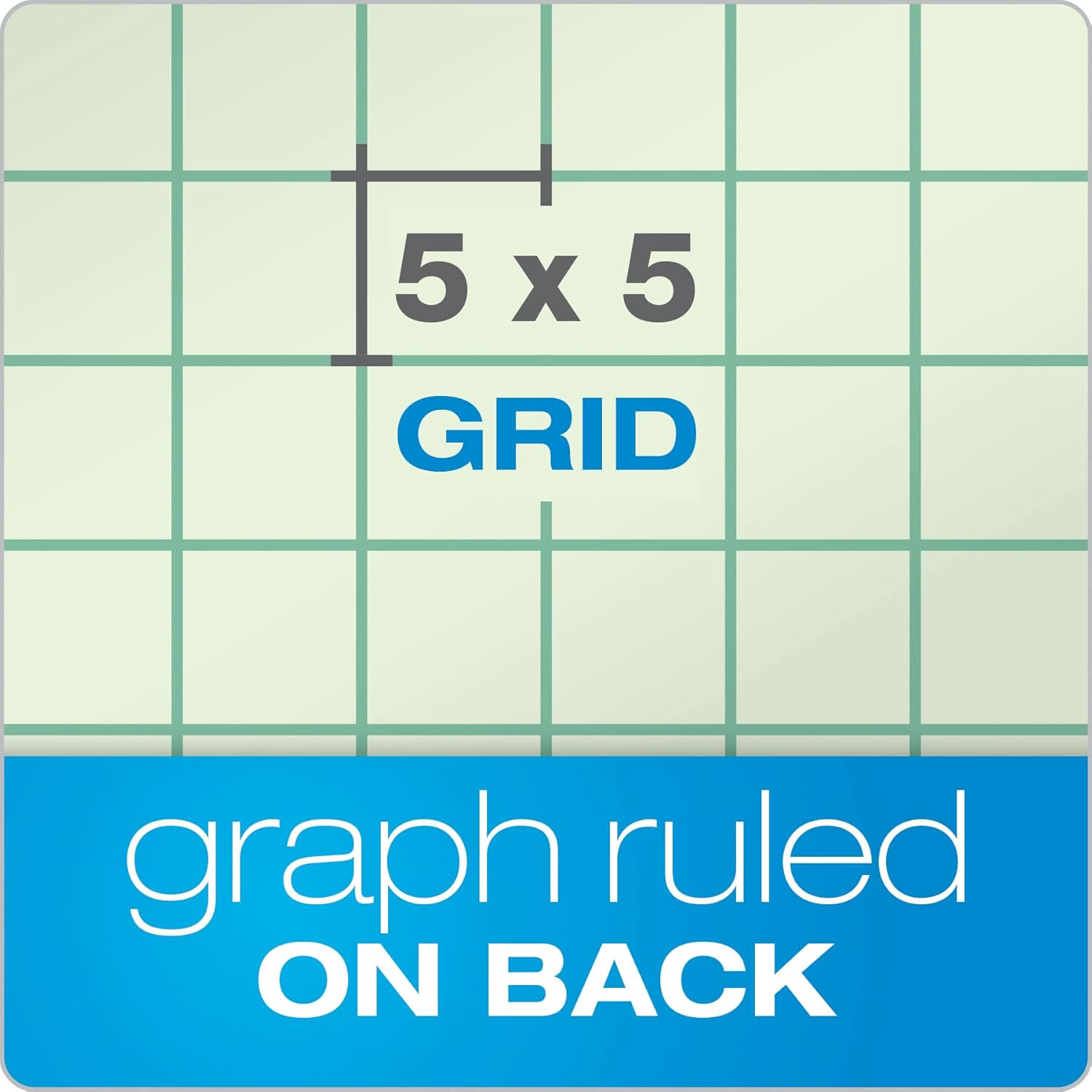 Engineering Notebooks, Graph Notebooks, 3 Pk Quad Ruled Pad, 8-1/2″ X 11″, Glue