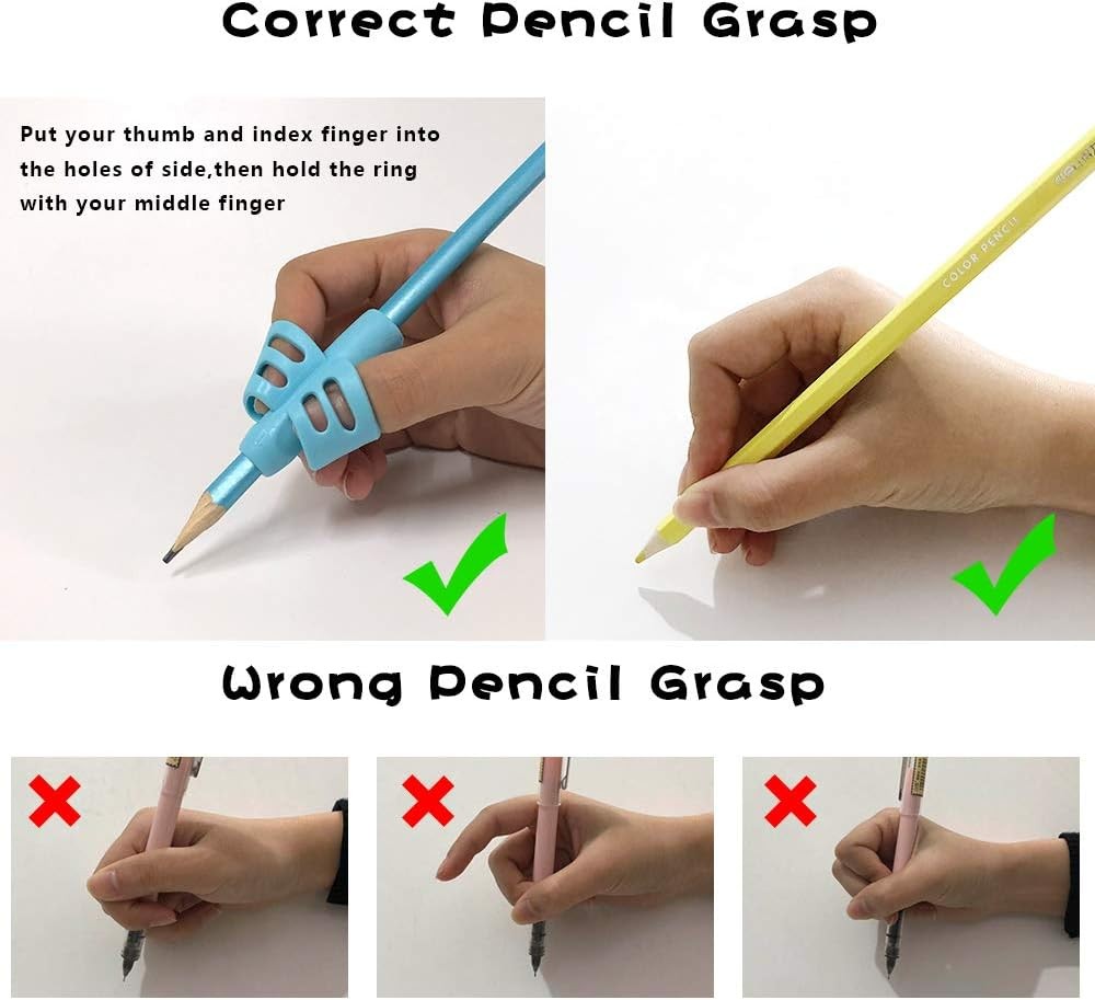 kids/toddler handwriting aid tools for beginners 2-4 yrs learning Pencil gripper