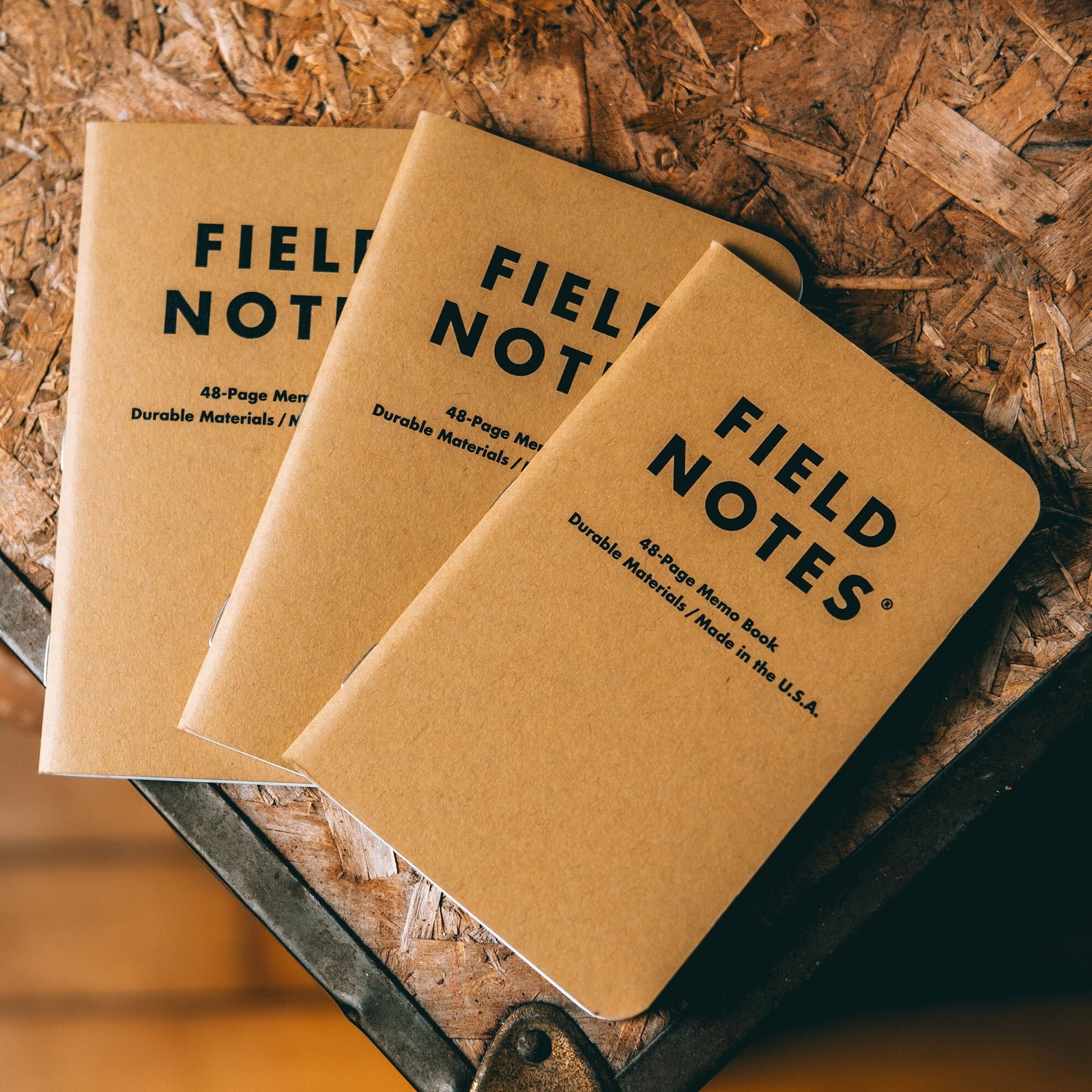 Field Notes: Original Kraft 3-Pack – Mixed Paper (1 Graph/Grid, 1 Ruled/Lined…