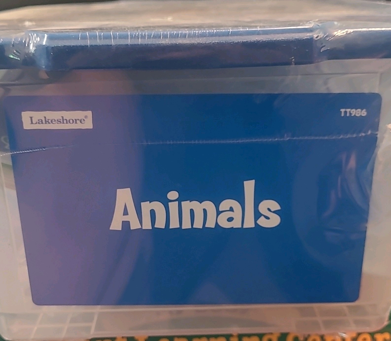 Lakeshore Science Activity Tub Animals Educational Cards Sets Teaching Kit TT986