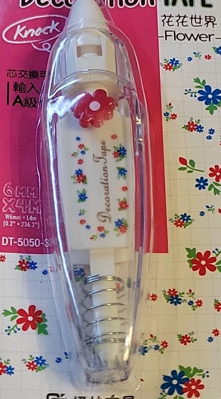 NEW DIY Flower Decoration Tape Pen Crafting Scrapbooking Decorative JAPAN