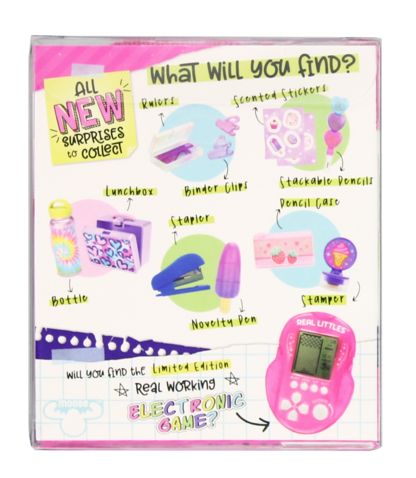 Real Littles Backpacks! Small Backpack with Six Collectible Surprises for School