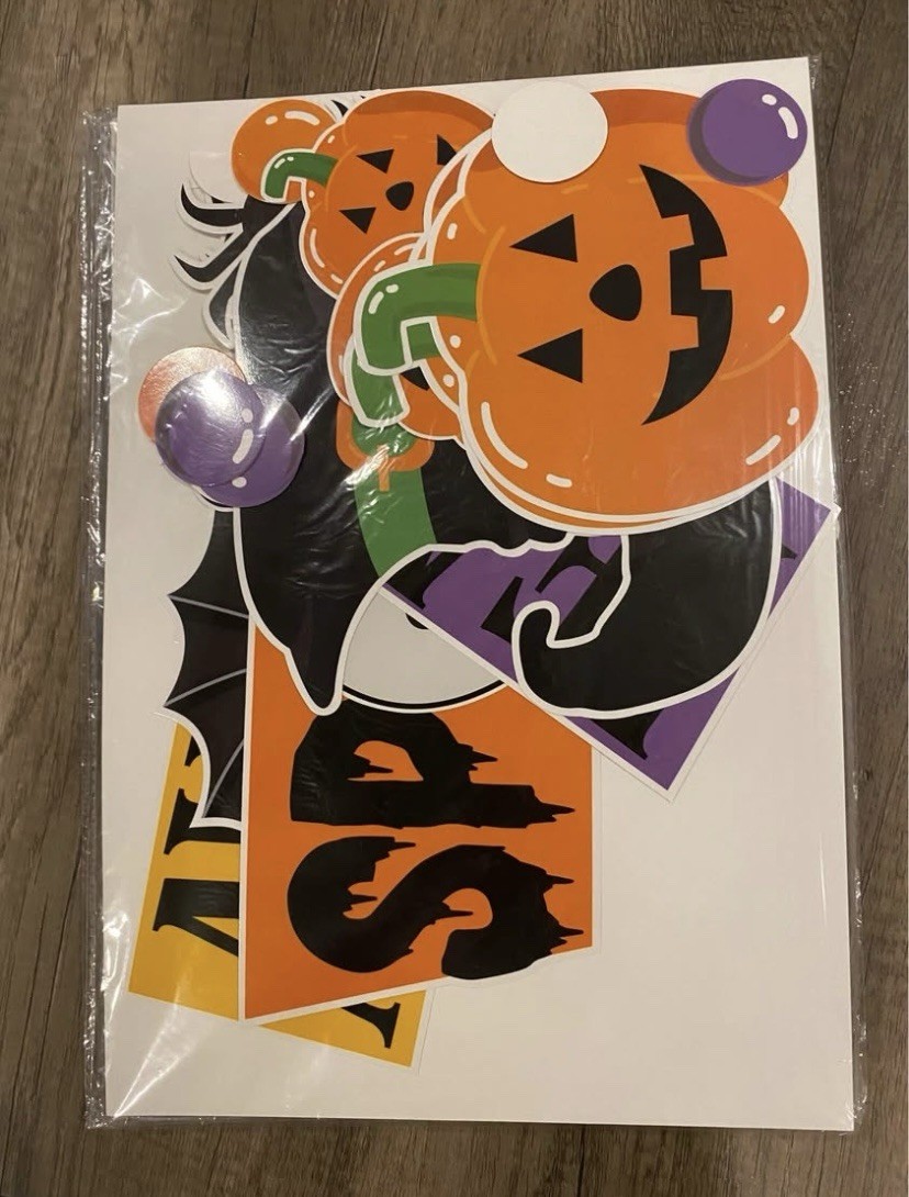3 Sets of Classroom Bulletin Boarders Classroom Decor Fall Halloween BohoRainbow