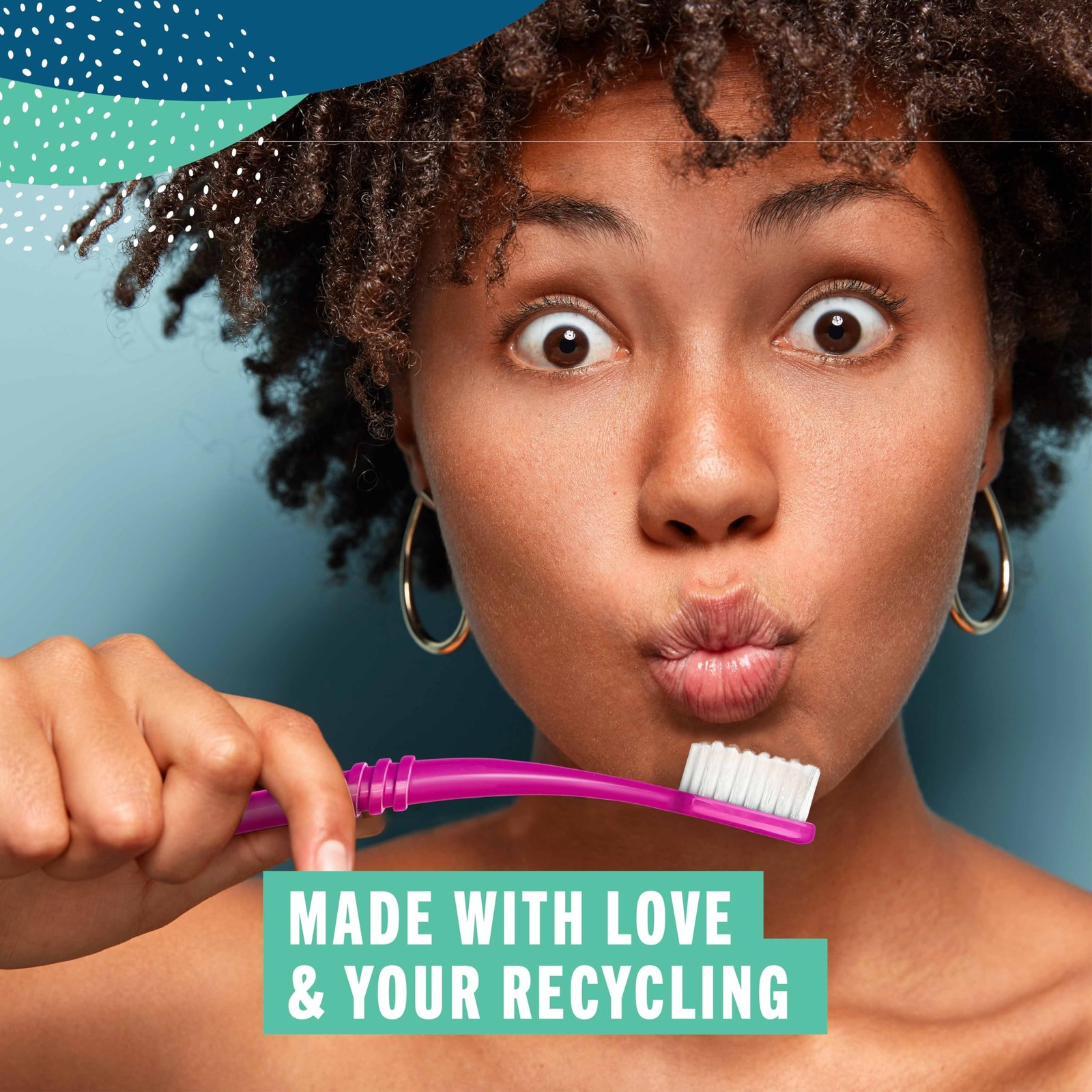 Preserve Eco Friendly Adult Toothbrushes, Made in The USA from Recycled Plast…
