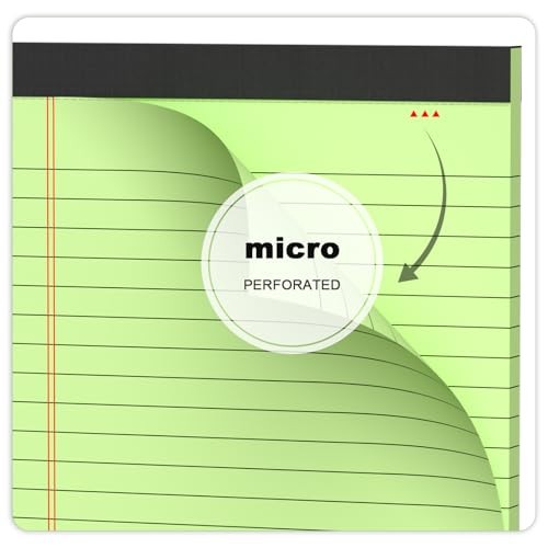 6pcs Small Note Pads 5×8 Notebook Colored Legal Pads Paper College Multicolor-6