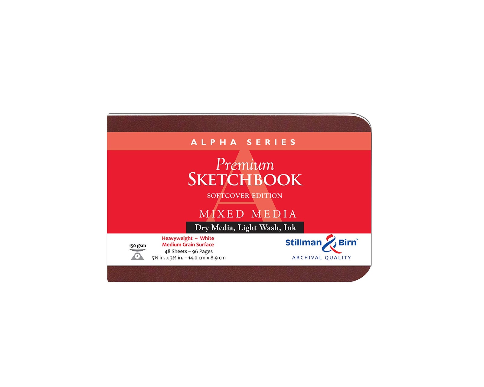 Stillman & Birn Alpha Series – Softcover Sketchbook – Landscape 5 x 3 – 150gsm