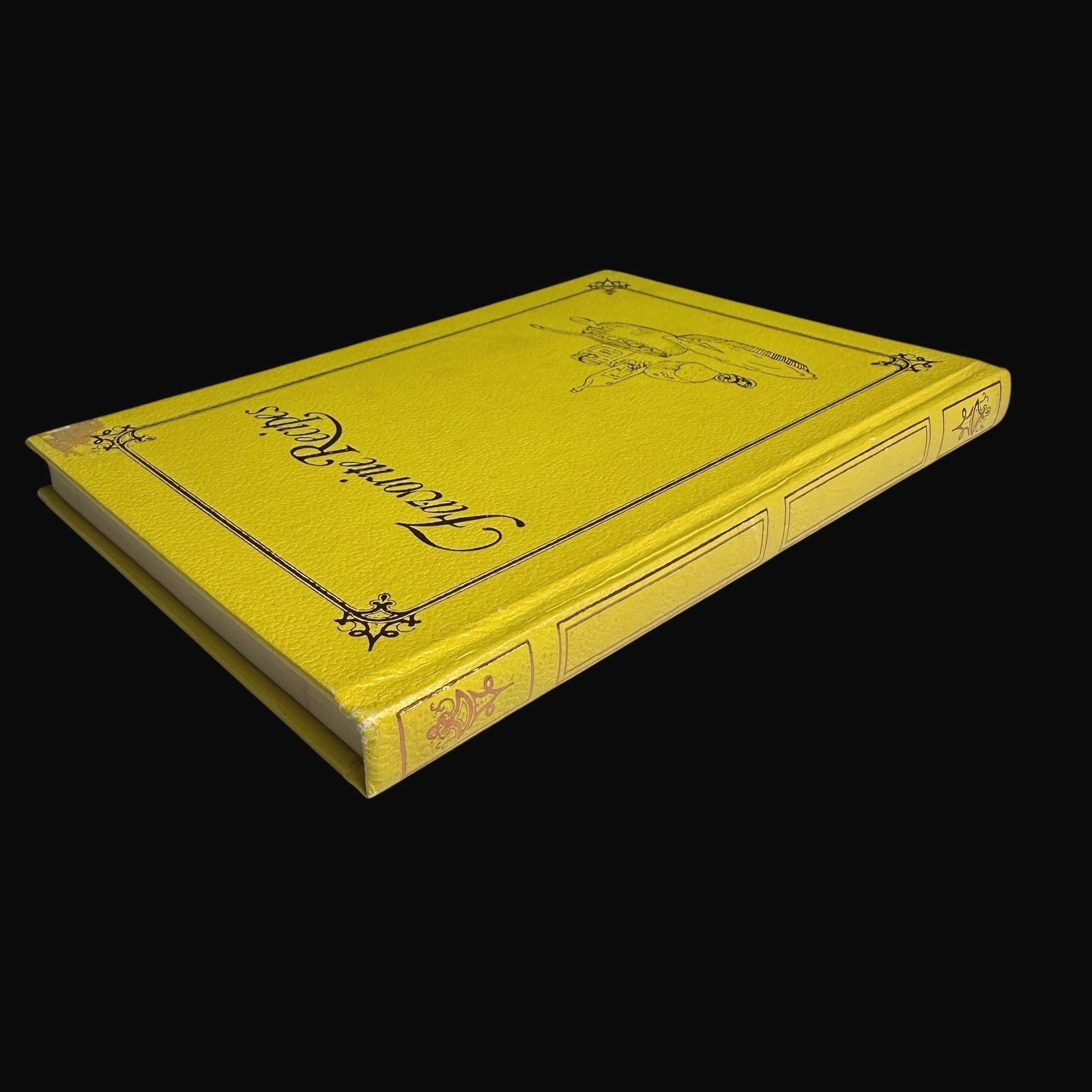 Vintage ~ Favorite Recipies ~ Anything Book ~Blank Journal Yellow Hardcover