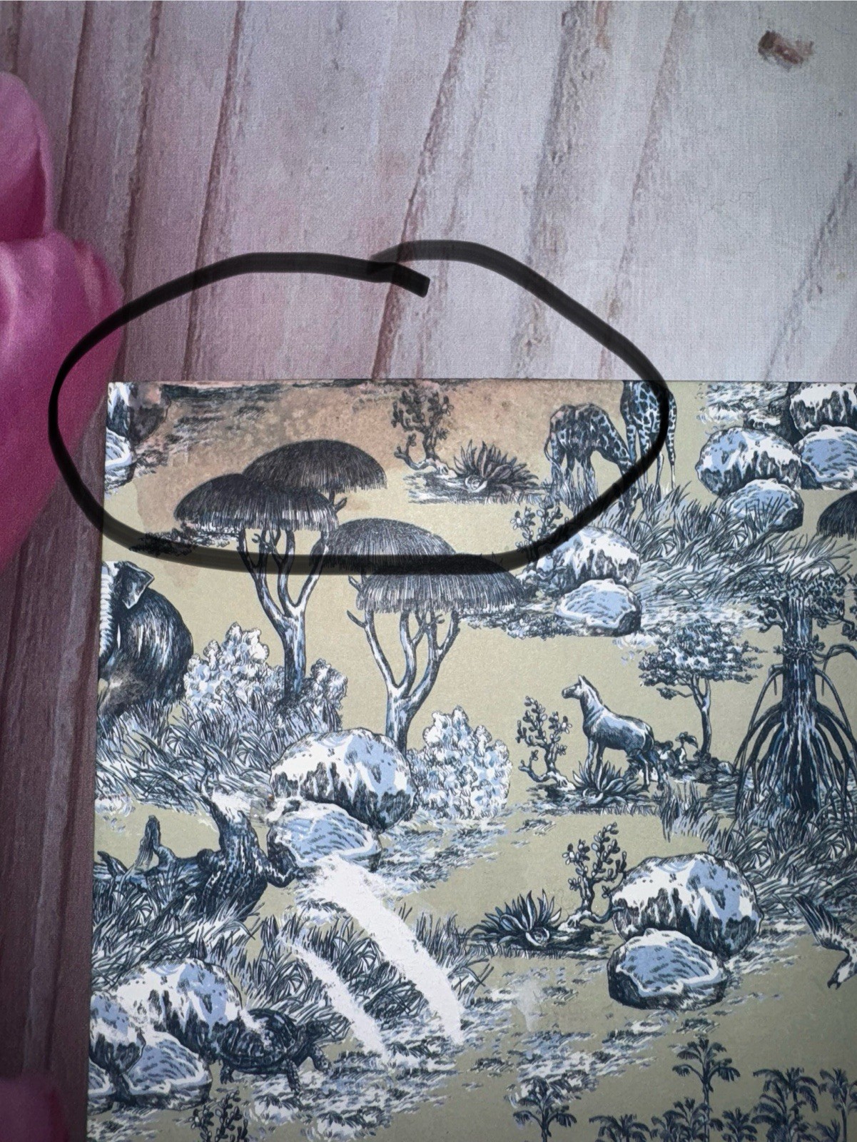 Christian Dior Around The World Notebook and pencil set
