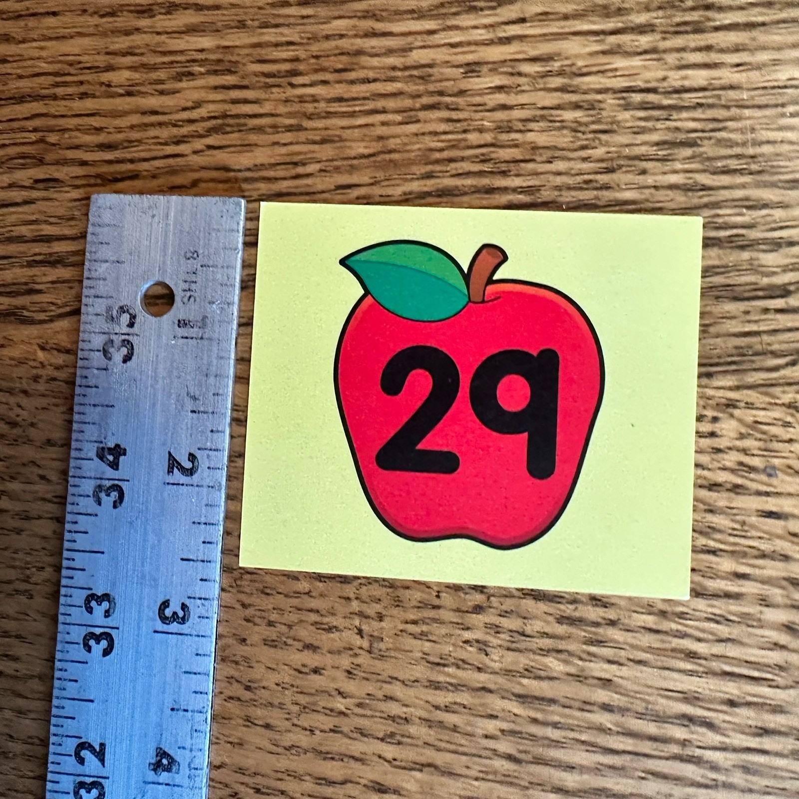 Vtg Carson Dellosa 90s Y2K Calendar Pieces Double Sided Apple Book September