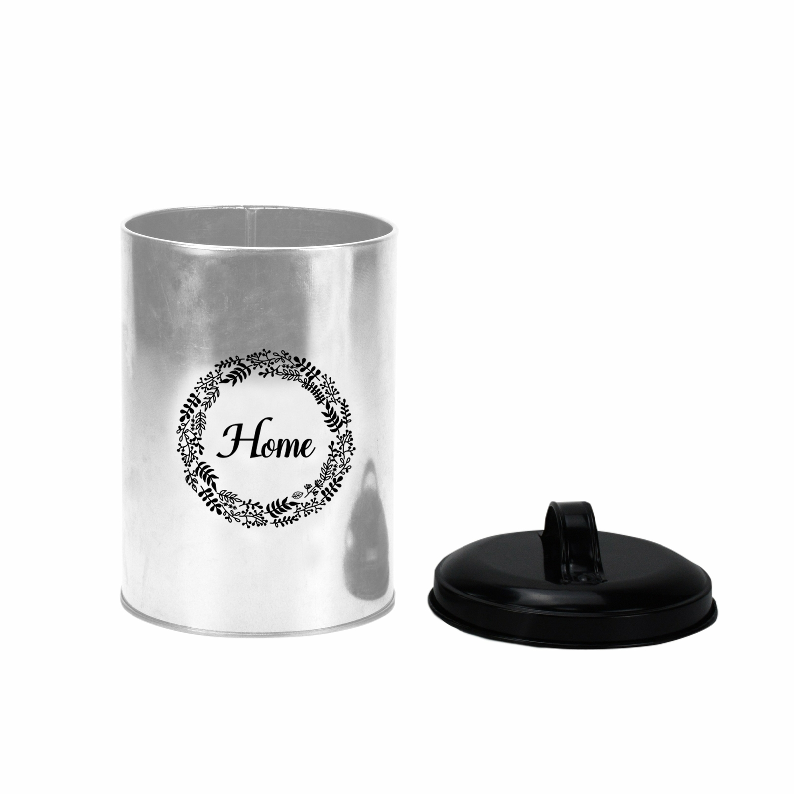 Gathery Galvanized Metal Storage Containers with Lids for Food, Kitchen, Supply,