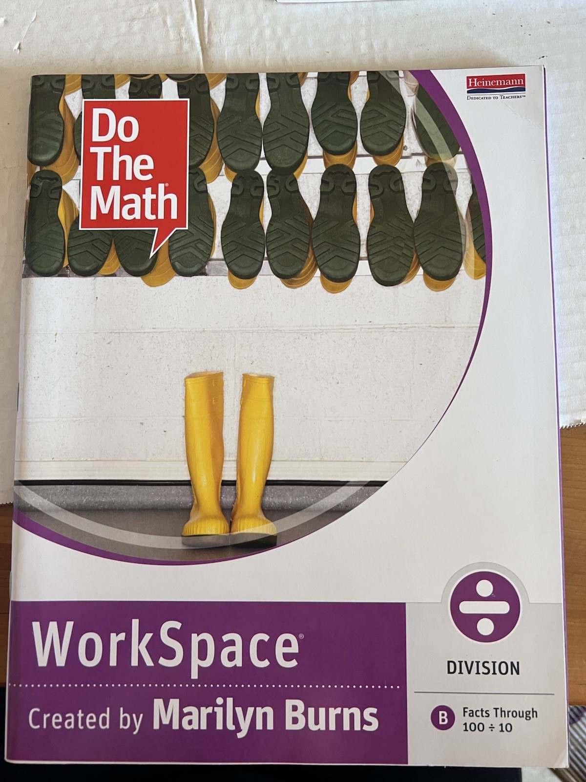 Do The Math Workspace Division B Facts Through 100 Divided By 10( 5 Books)