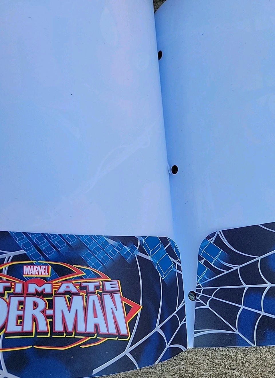 Spiderman Hulk Avengers School Folders Poly 2 Pocket Lot Of 6 Marvel Superheroes