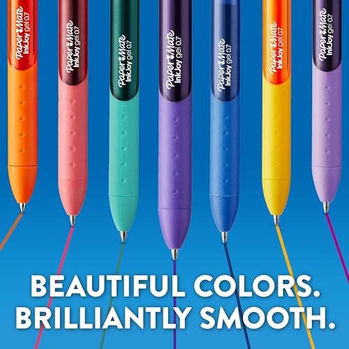 Paper Mate InkJoy Gel Medium Point (0.7mm), 20 Count 1 Count (Pack of 20) Pens