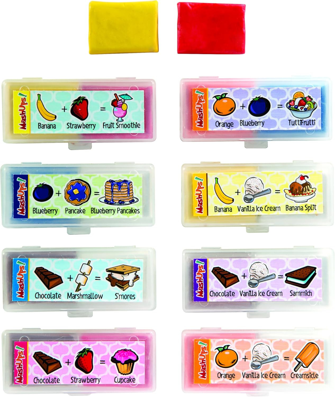 Raymond 69836 Mash Ups Scented Erasers for Kids (Pack of 24)