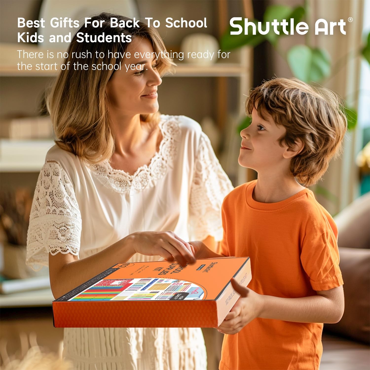 Shuttle Art 102 Pcs Back To School Supplies Kit School Supply For Grades K-5