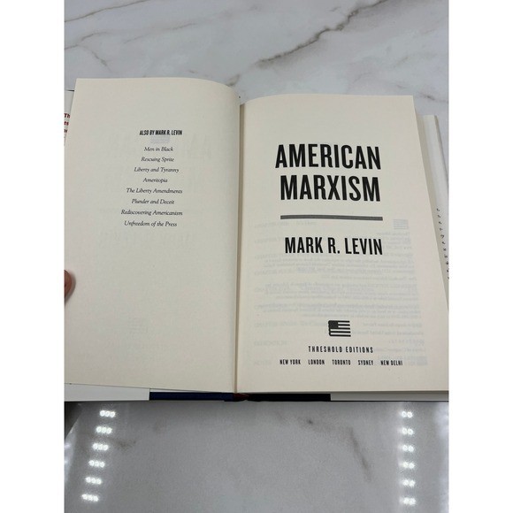 American Marxism by Mark R Levin Hardcover 2021 Political Science Book