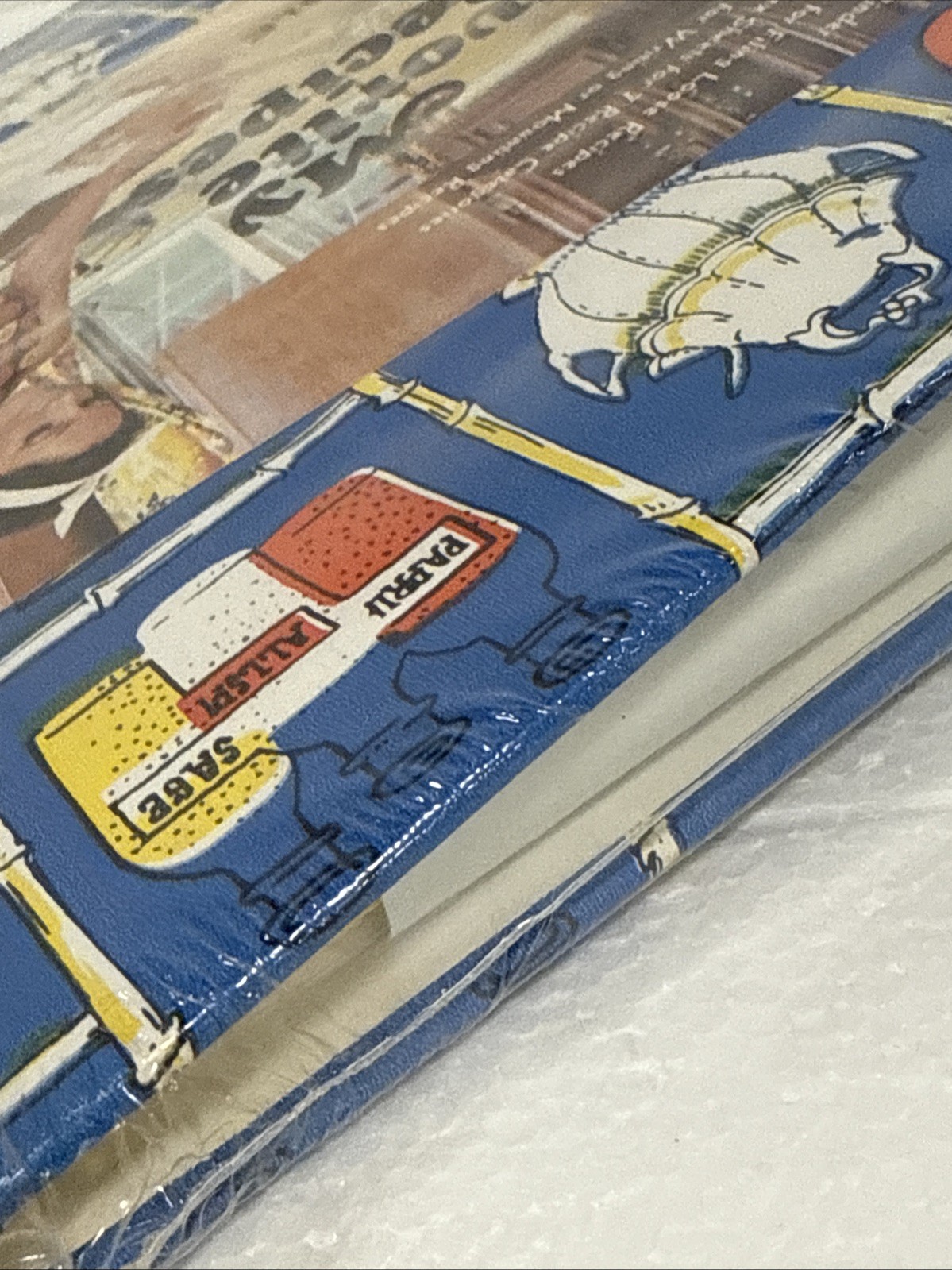 Vintage My Favorite Recipes Binder Eagle National Blank Book Retro MCM Kitchen