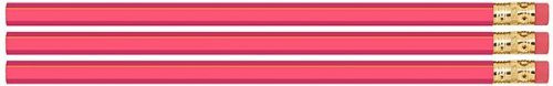 36 Pink Hexagon #2 Pencil, Eraser. Non toxic-USA Made * ExpressPencilsTM