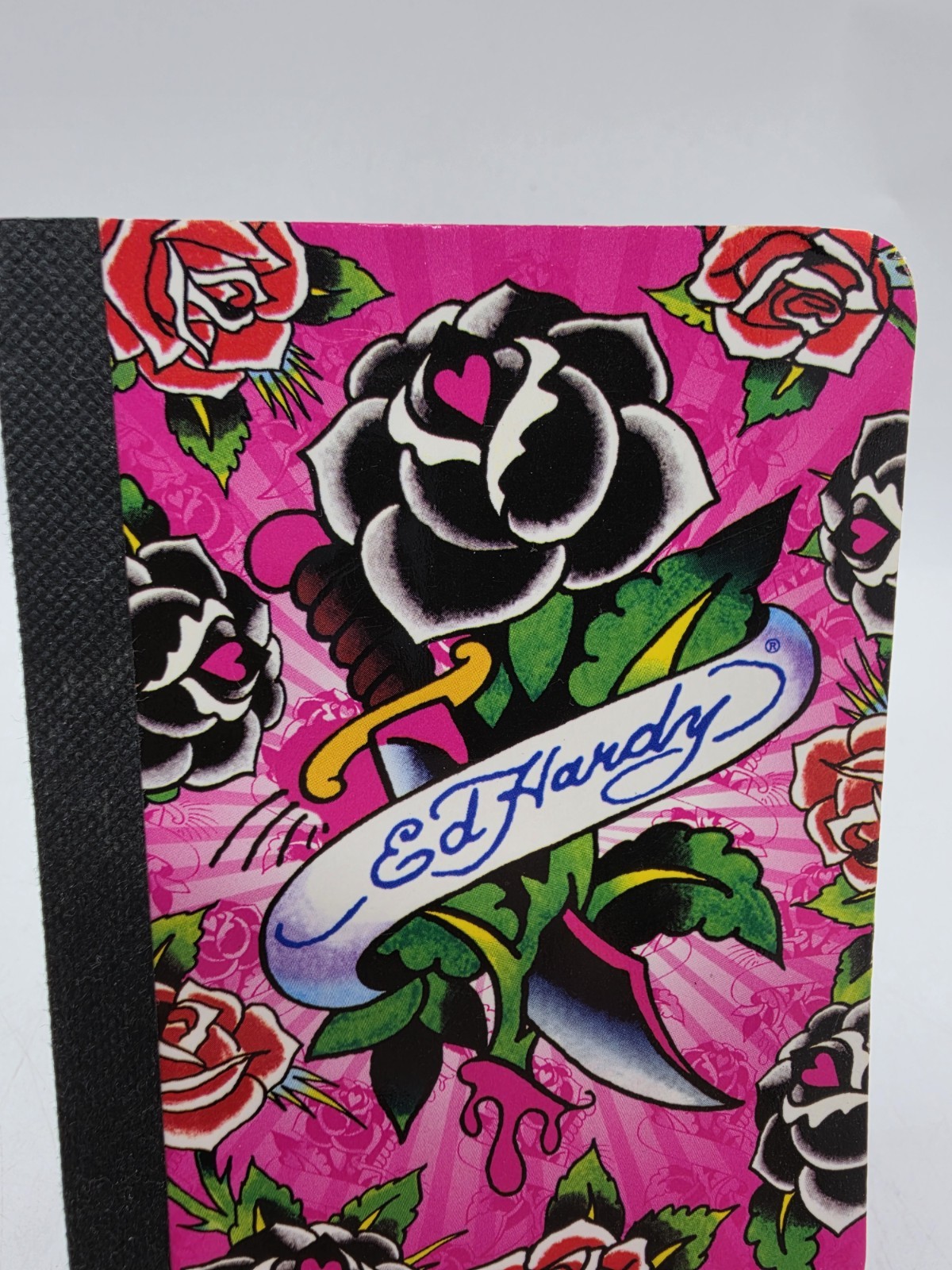 Lisa Frank Ed Hardy Flower Blade Mini Notebook 4.5″ x 3.25″ Y2K NEW
