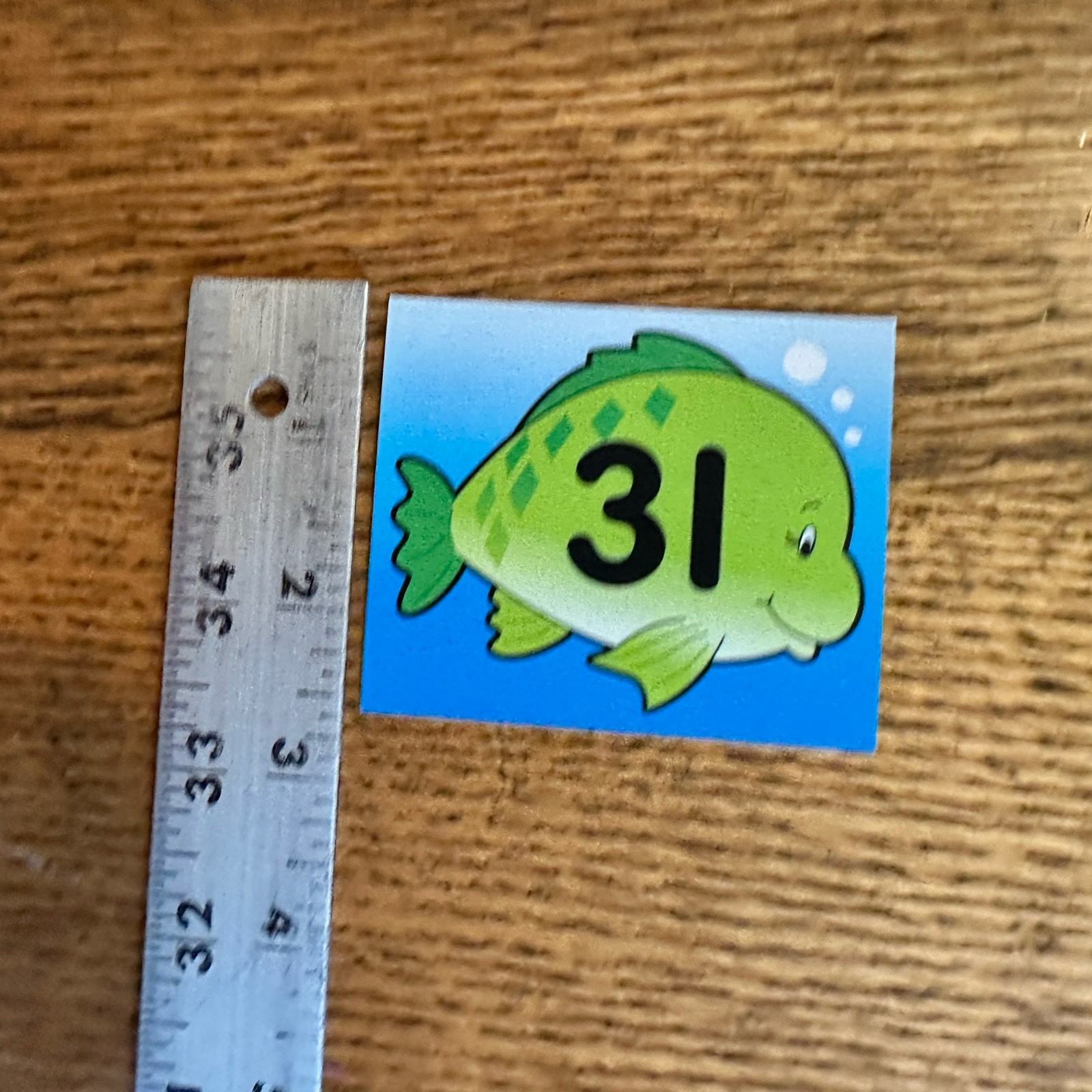 Vtg Carson Dellosa 90s Y2K Calendar Pieces Double Sided Smiling Fish June August