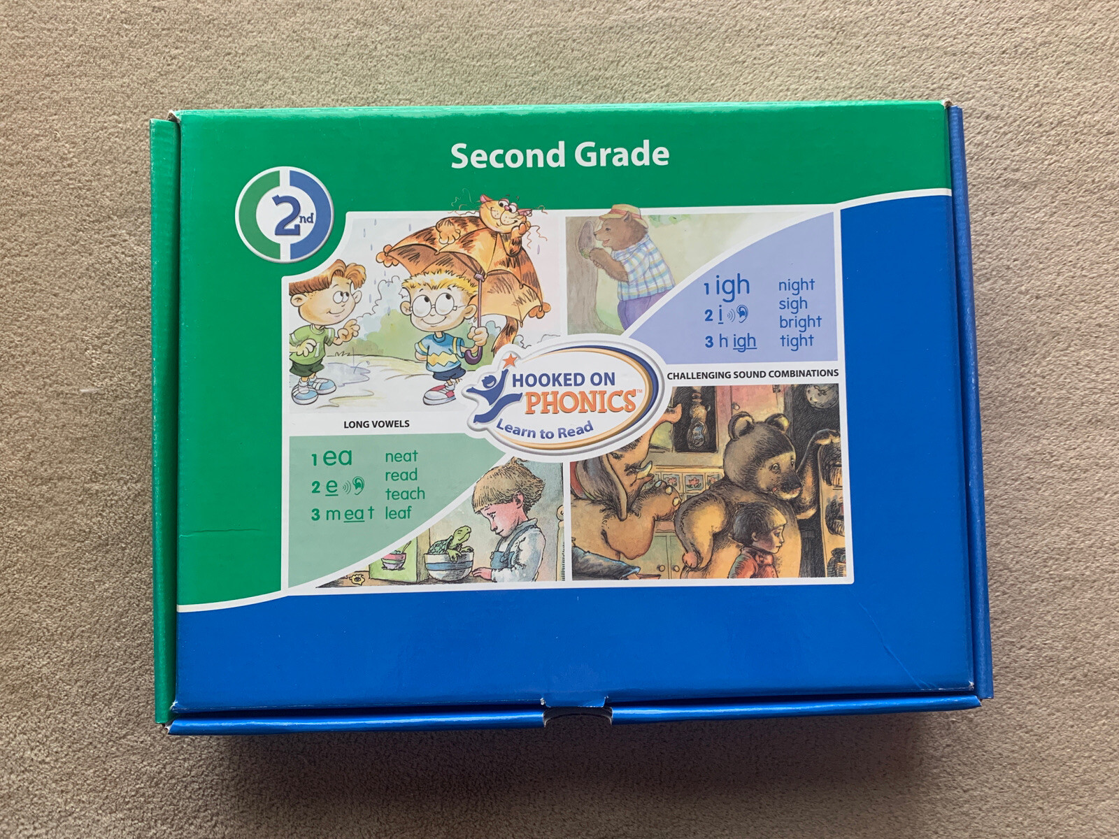 Hooked on Phonics 2005 Learn to Read Second Grade Boxed Set