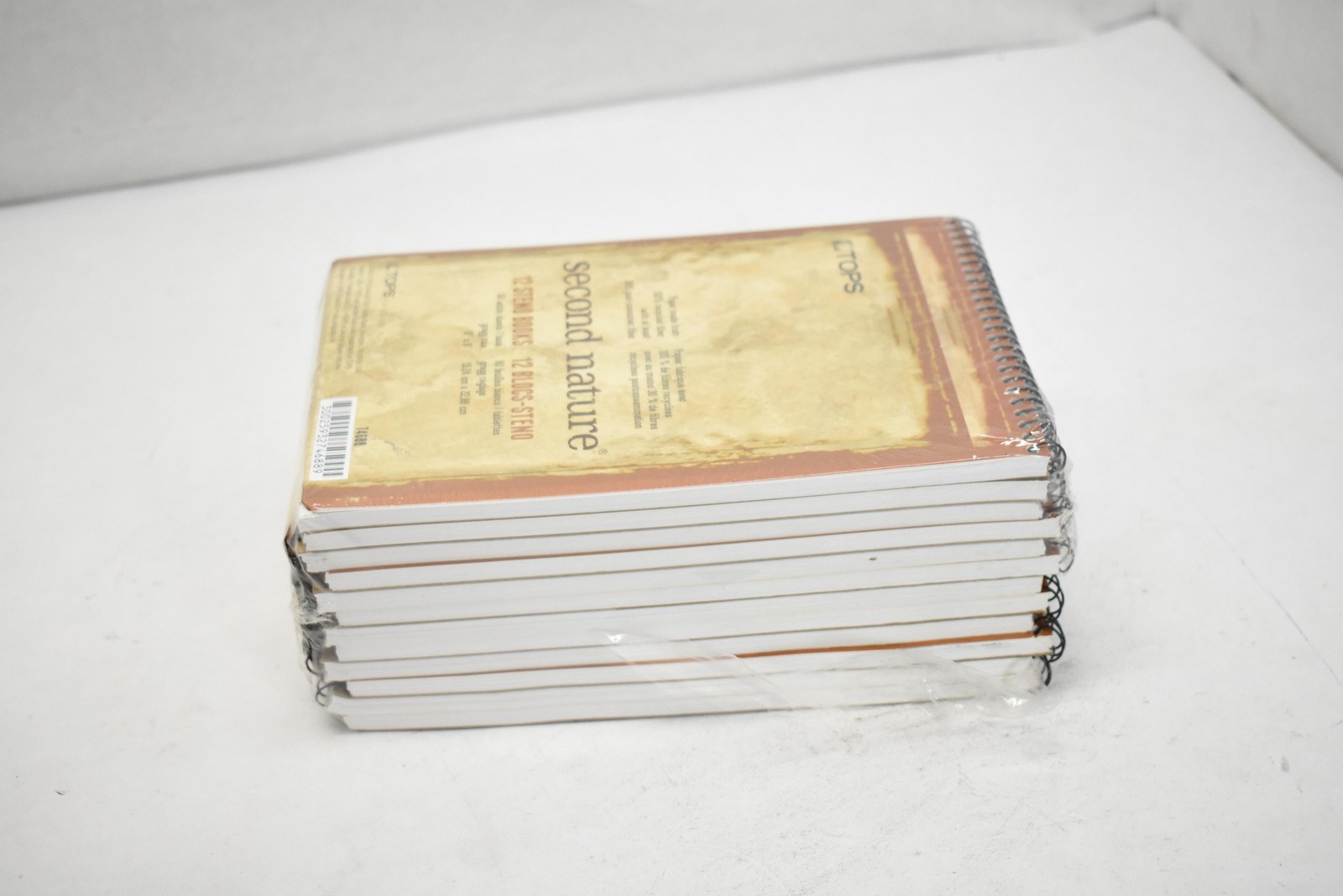 TOPS Second Nature Steno Books 12 Pack 6×9 80 Sheets Gregg Rule Made in USA