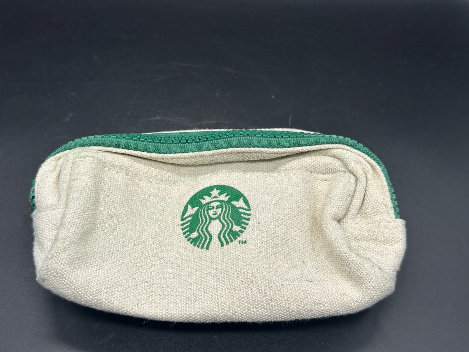 2018 Starbucks Cotton Zippered Pouch Bag