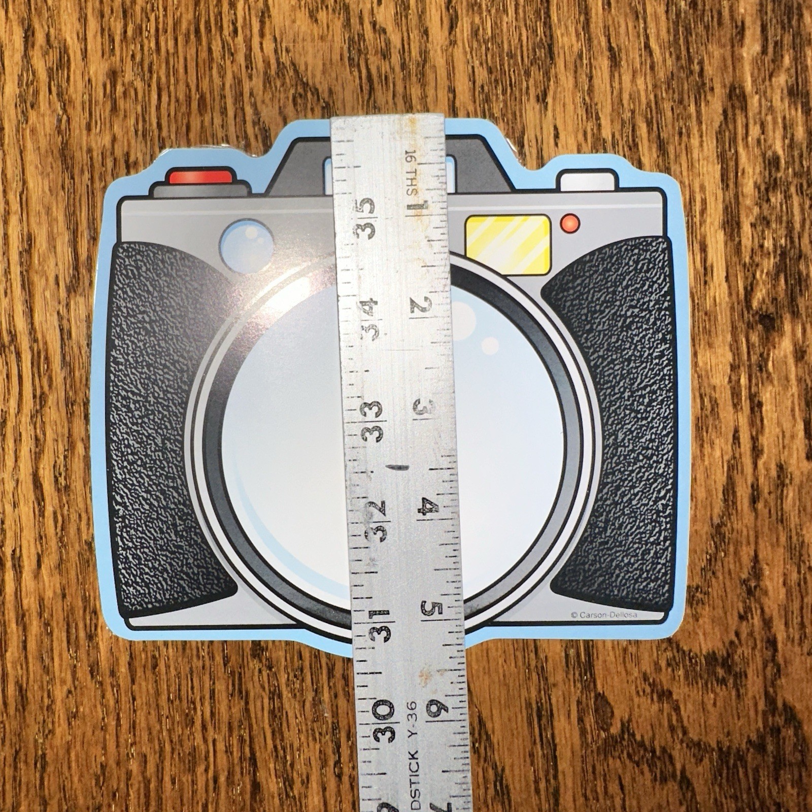 Vtg Carson Dellosa 90s Y2K Cameras Die Cut Bulletin Board Set 26 Cutouts Retro