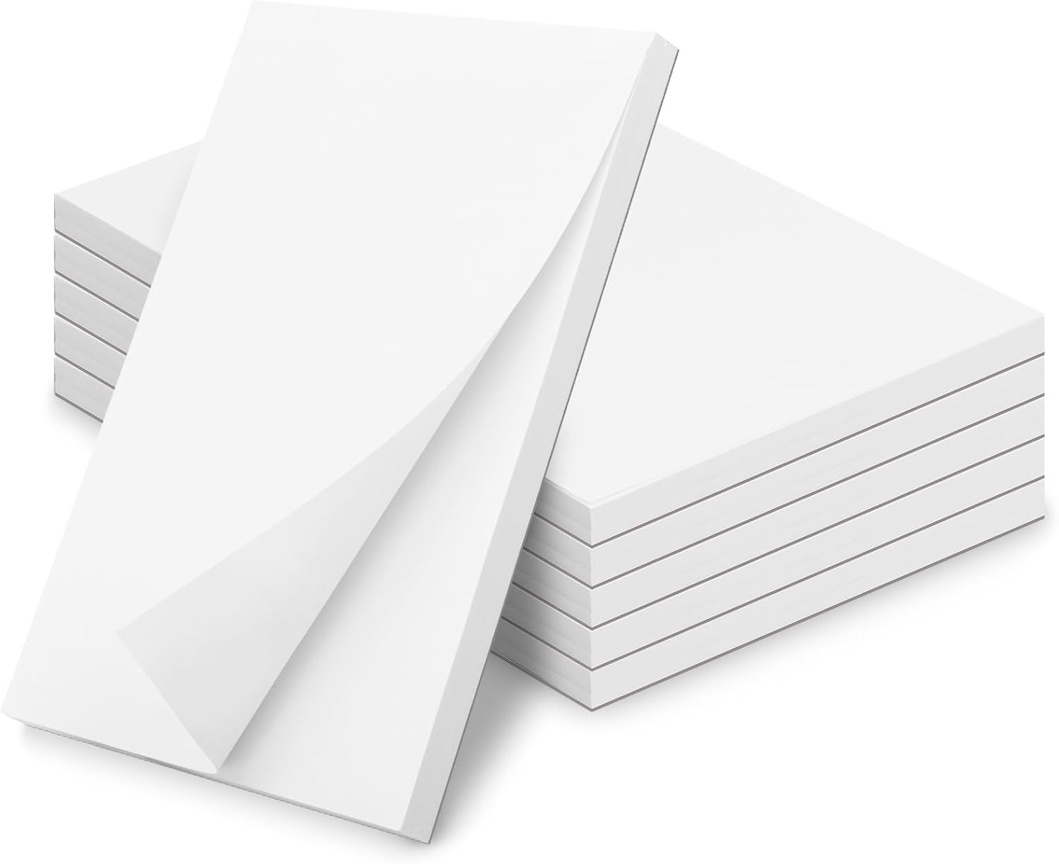 Note Pads 4×6 Inch, 6 Pack Blank Scratch Pads,50 Sheets Per Memo Pad for Writing