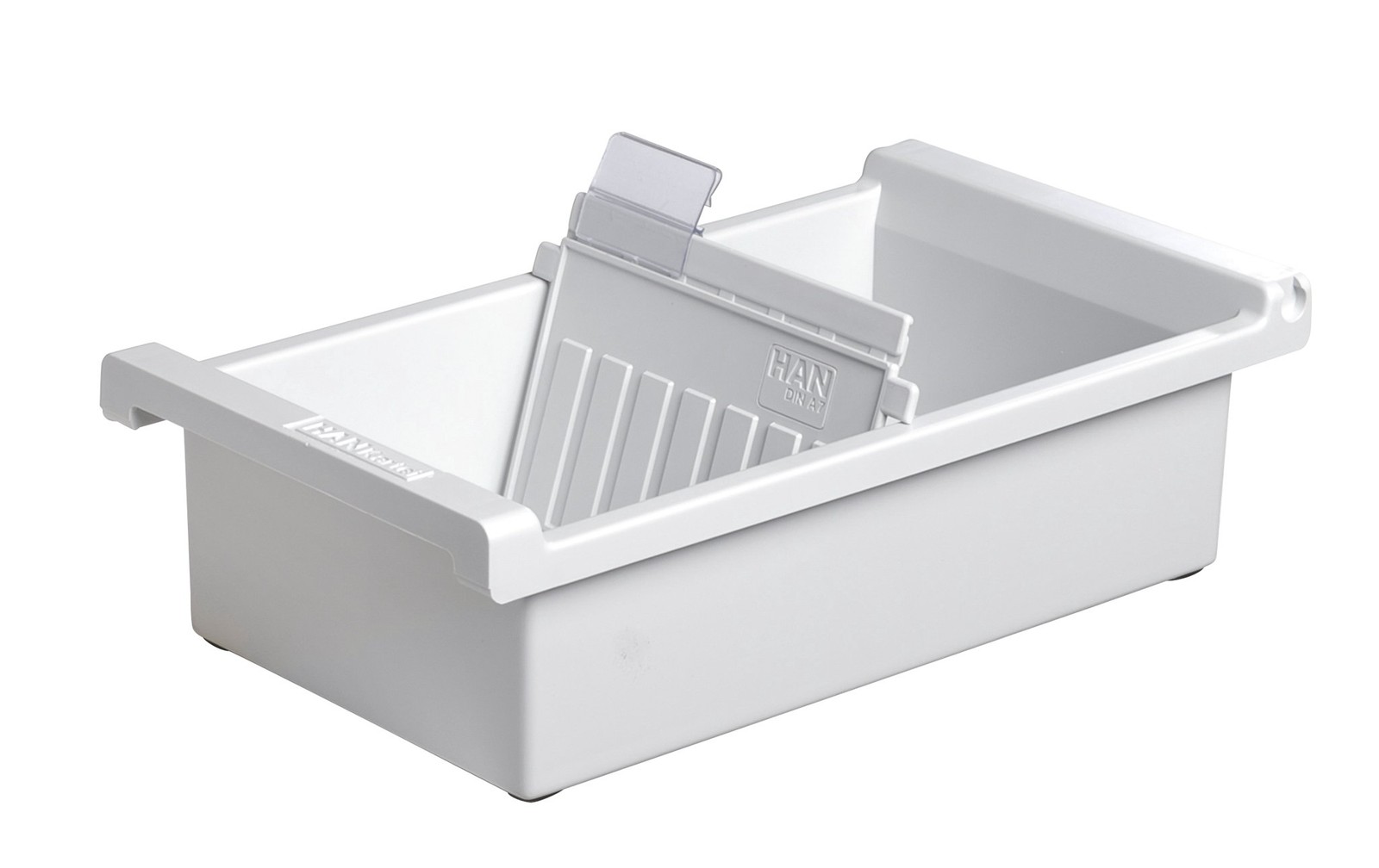 HAN 967-0-11, Card index tray A7 landscape. Innovative, attractive design holds