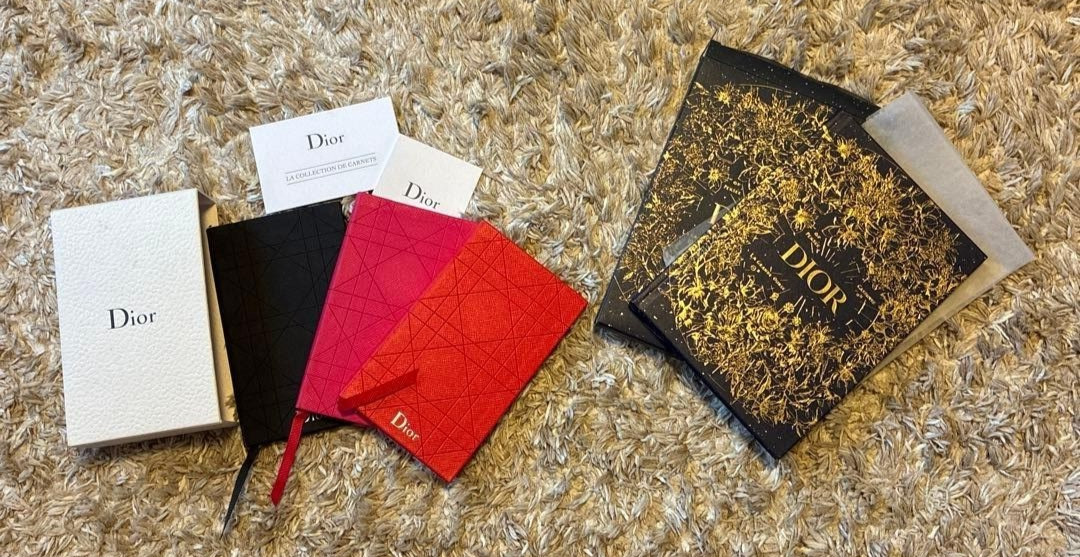 Christian Dior Note book novelty Set of 4 books from JAPAN
