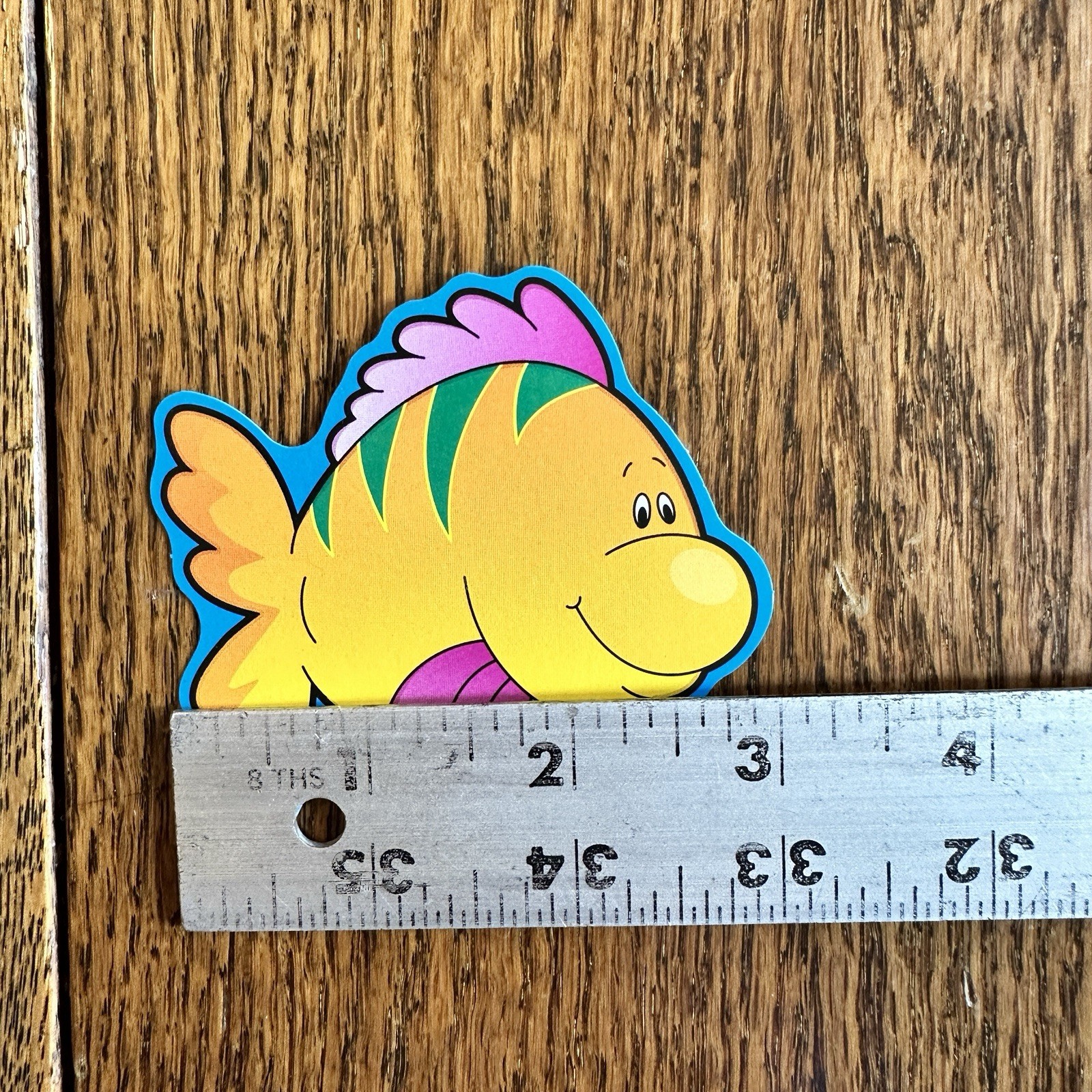 Vtg Carson Dellosa 90s Y2K Smiling Fish MINI Diecut Cutout Set 24 Ocean Dopamine