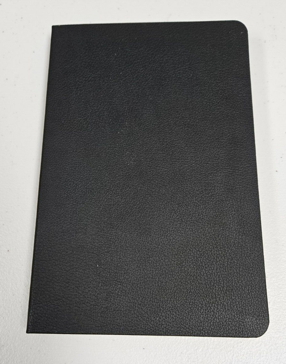 Hardcover Leatherette Notebook Journal 8 x 5.25″ 96 Ruled Sheets w/ Page Marker