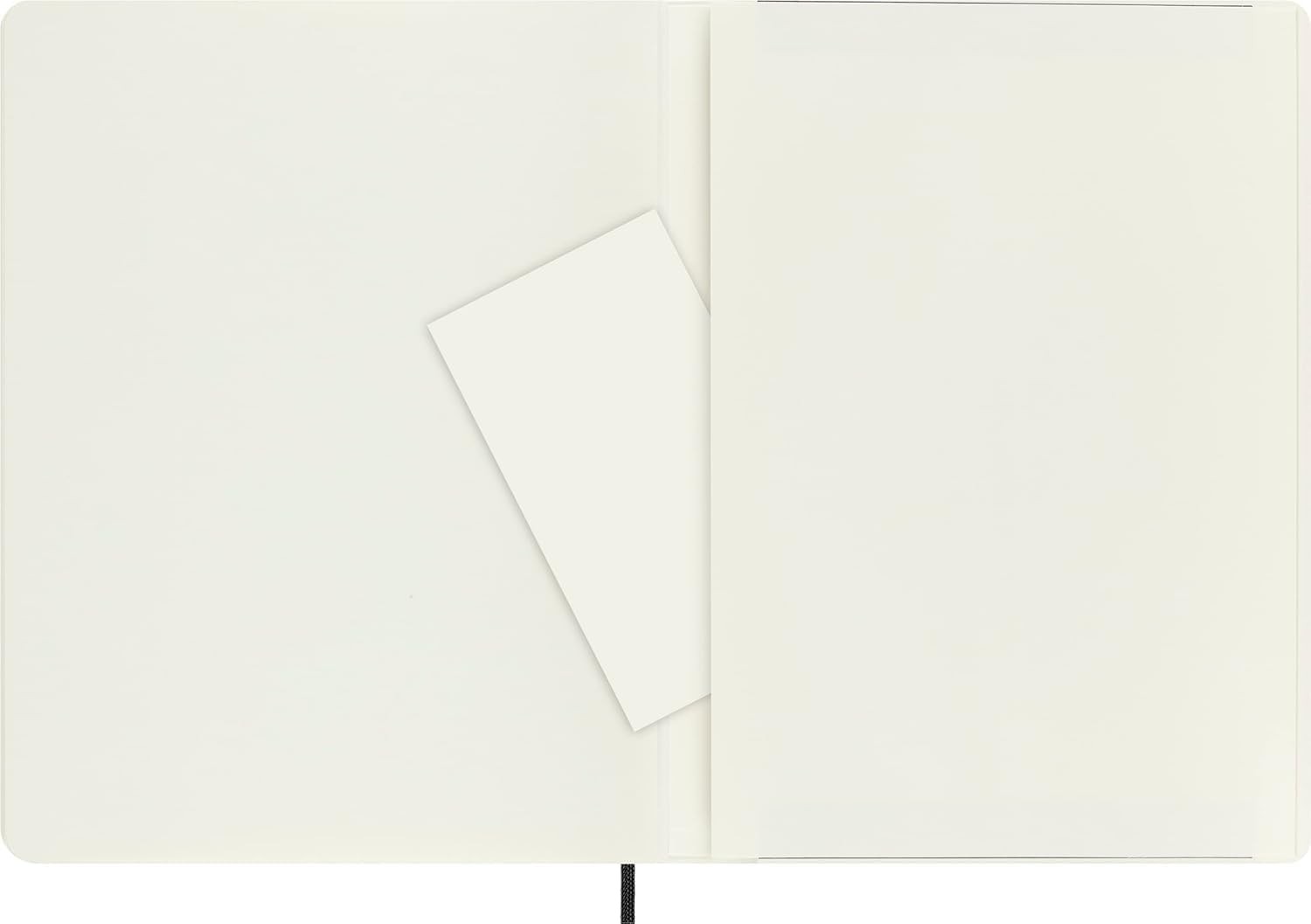 Moleskine Classic Notebook Soft Cover Xl 7.5 X 9.5 Dotted Black 192 Pages