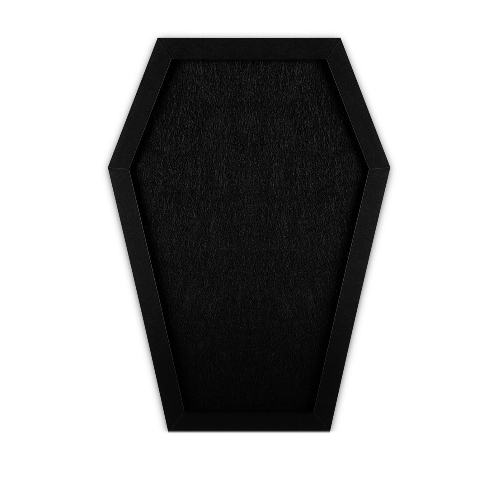 YCCYYCCY Coffin Felt Bulletin Board, Gothic Decor 1P, Multicolor