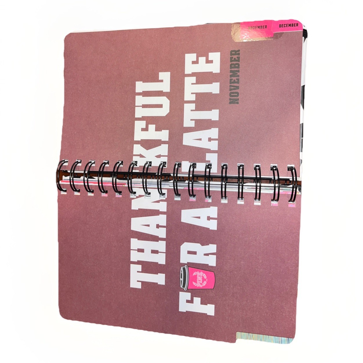 Y2K VICTORIAS SECRET PINK 2018-2019 Planner MINT Journal Black White Logo RARE