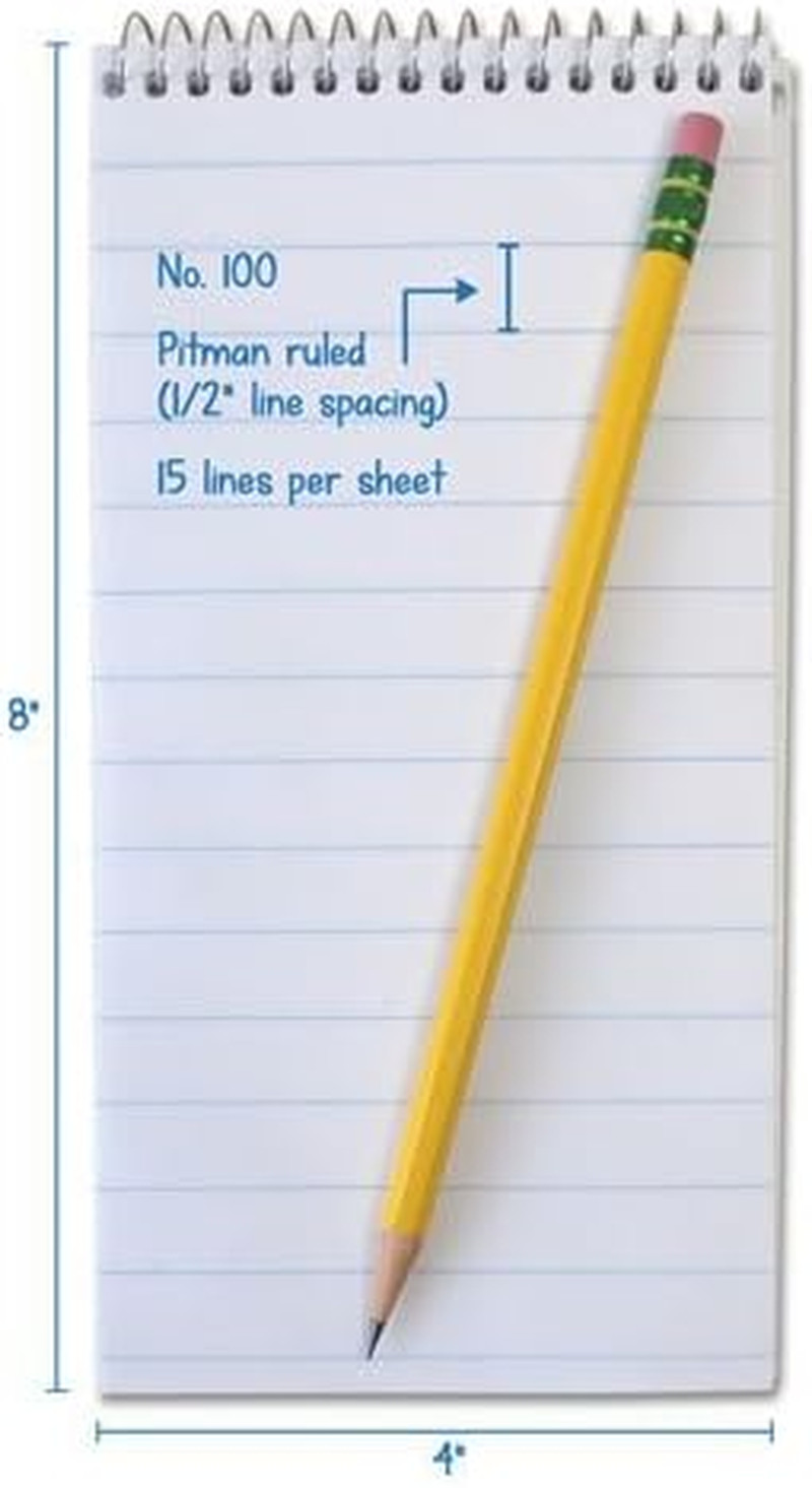 Reporter’S Notebook – Spiral Notebook, Notepad, Writing Pad for Professional Rep