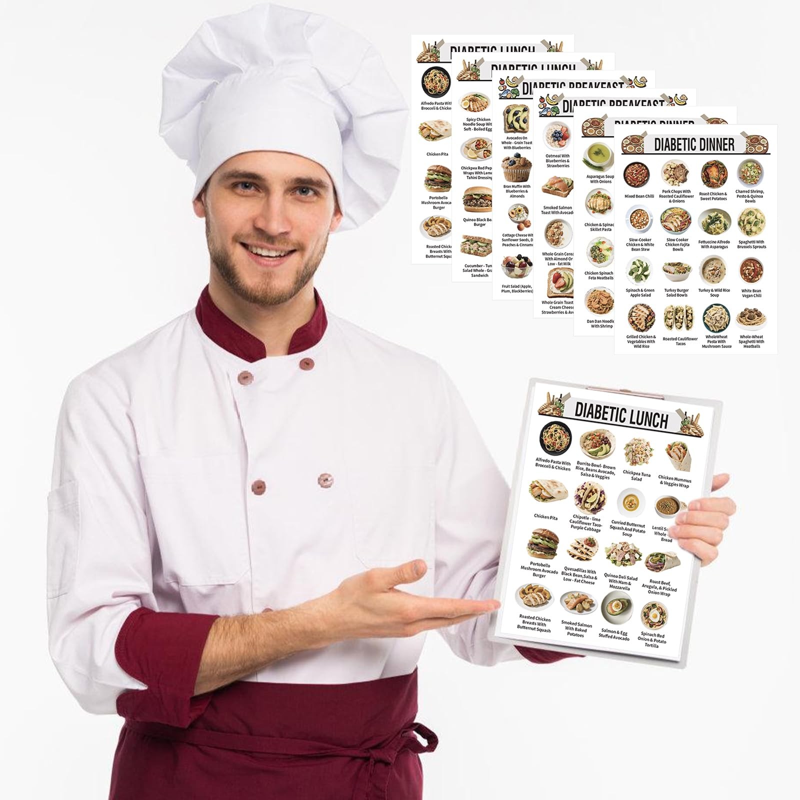 15 Pcs Diabetes Food List Diabetic Meal Planner,infographics, Includes foods …