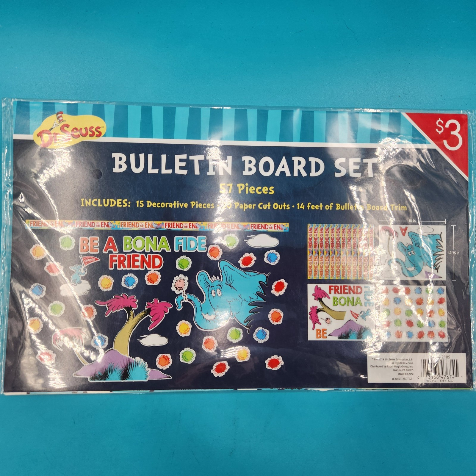 NEW Dr. Seuss Bulletin Board Set for Teaching Lot of 4 Different Sets SEALED