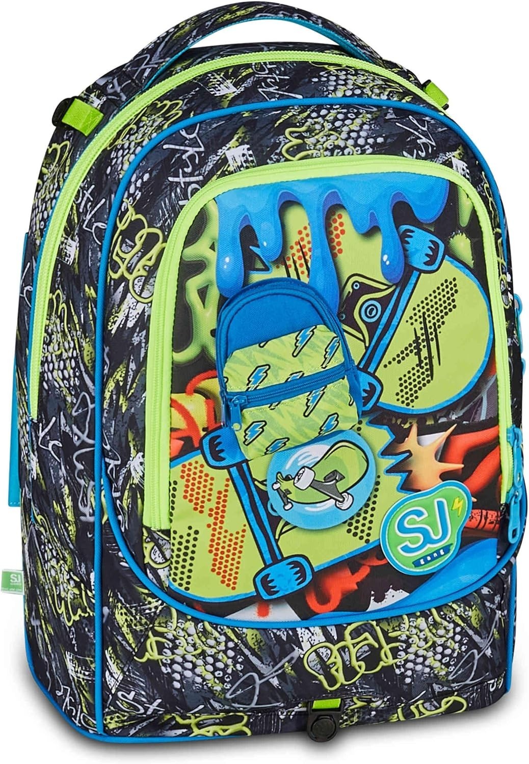 SJ GANG STYLE JAM GANG 8 Wheel Trolley Jack SOFT POUCH BOY, Black, 34L, Scomp…