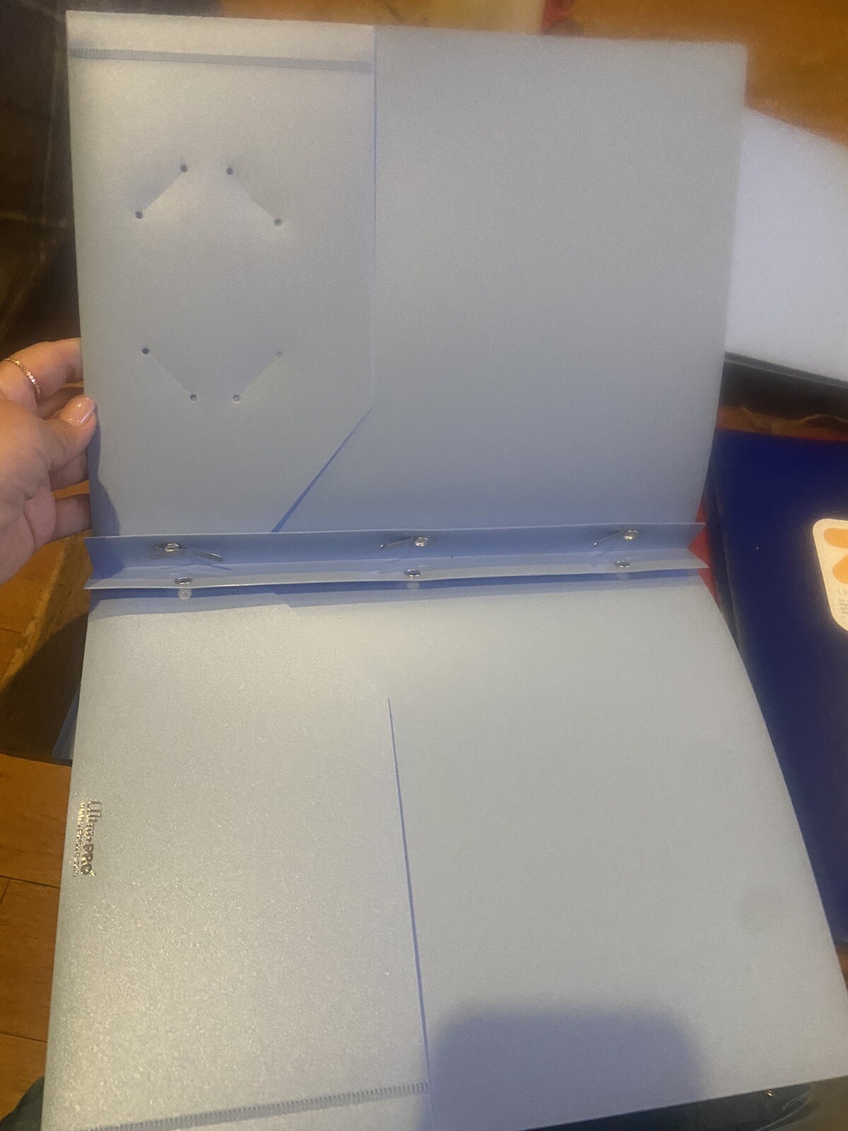 12 -2 Pocket Portfolio With Prongs
